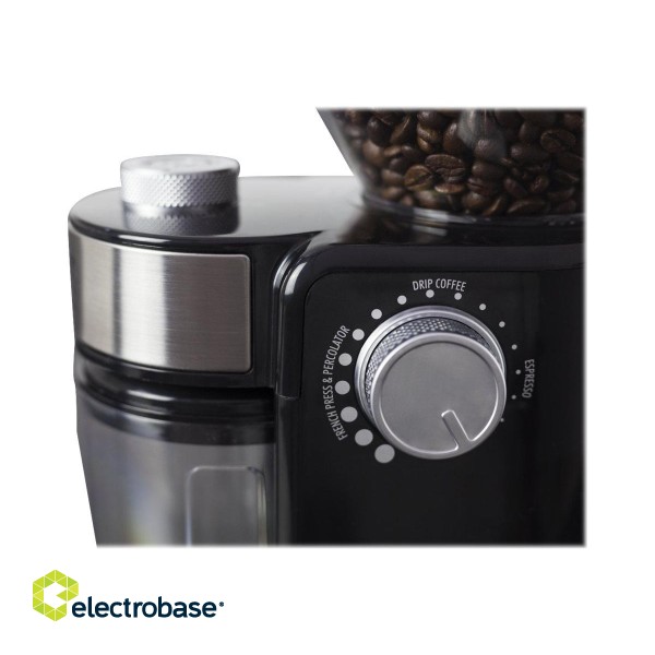 Caso | Coffee grinder | Barista Crema | 150 W | Coffee beans capacity 240 g | Number of cups 12 pc(s) | Black image 8