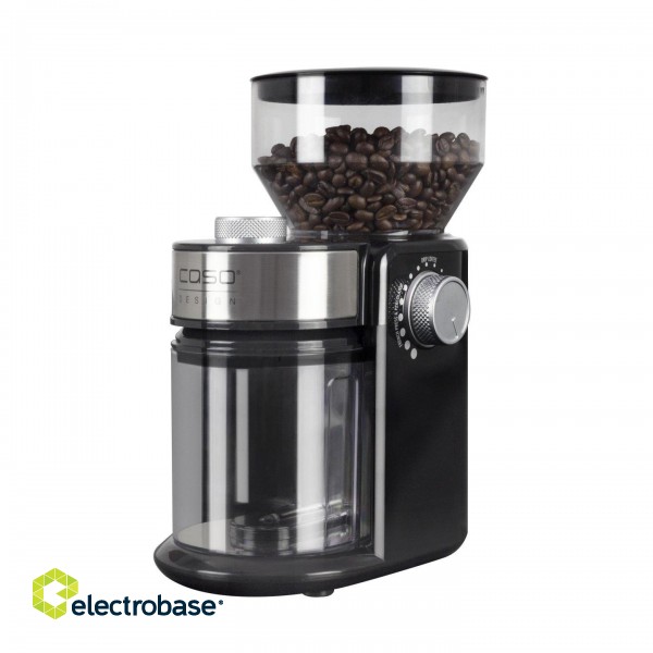 Caso | Coffee grinder | Barista Crema | 150 W | Coffee beans capacity 240 g | Number of cups 12 pc(s) | Black image 1