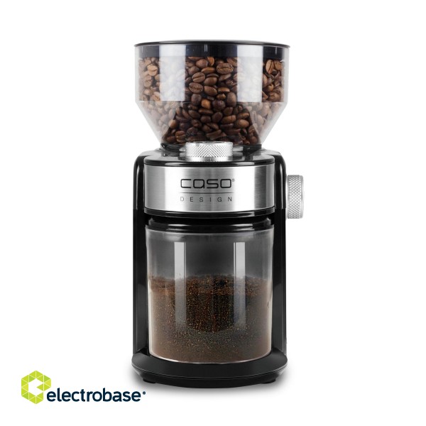 Caso | Coffee grinder | Barista Crema | 150 W | Coffee beans capacity 240 g | Number of cups 12 pc(s) | Black image 3