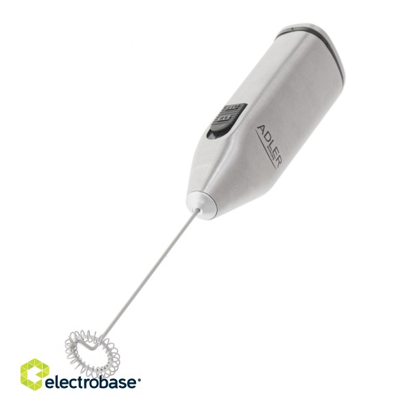 Adler | AD 4500 | Milk frother with a stand | L | W | Milk frother | Stainless Steel фото 2