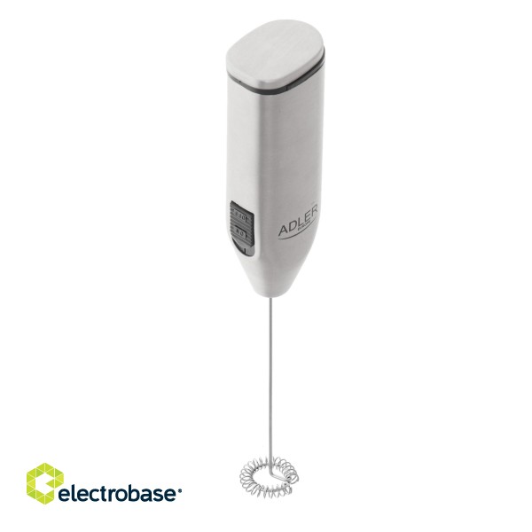 Adler | AD 4500 | Milk frother with a stand | L | W | Milk frother | Stainless Steel image 4