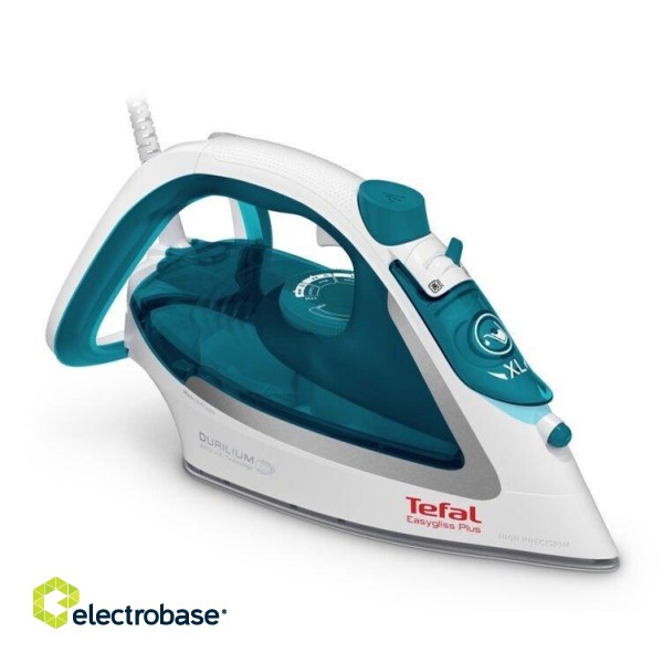 TEFAL | FV5718 | Steam iron | 2500 W | Water tank capacity 270 ml | Continuous steam 45 g/min | Steam boost performance 195 g/min | Blue/ white image 1