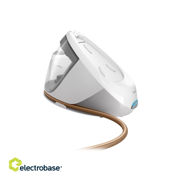 Philips | PerfectCare 7000 Series PSG7040/10 | Iron | 2100 W | Water tank capacity 1800 ml | Calc-clean function | White/Bronze | Auto power off | 8 bar image 6
