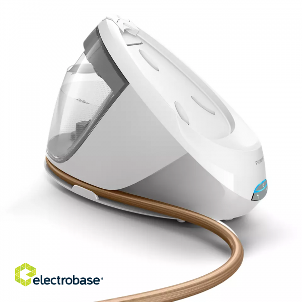 Philips | Iron | PerfectCare 7000 Series PSG7040/10 | 2100 W | 8 bar | Auto power off | Water tank capacity 1800 ml | Calc-clean function | White/Bronze image 5