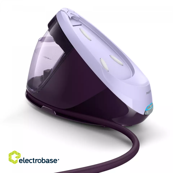 Philips | Ironing System | PSG7050/30 PerfectCare 7000 Series | 2100 W | 1.8 L | 8 bar | Auto power off | Vertical steam function | Calc-clean function | Purple image 3