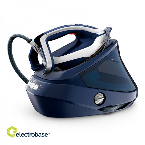 TEFAL | Steam Station | GV9812 Pro Express | 3000 W | 1.2 L | 8.1 bar | Auto power off | Vertical steam function | Calc-clean function | Blue image 1