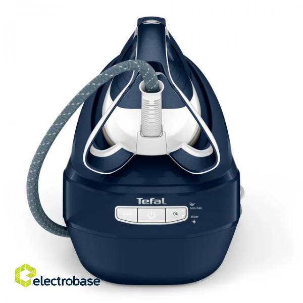TEFAL | Steam Station Pro Express | GV9720E0 | 3000 W | 1.2 L | 8 bar | Auto power off | Vertical steam function | Calc-clean function | Blue paveikslėlis 3