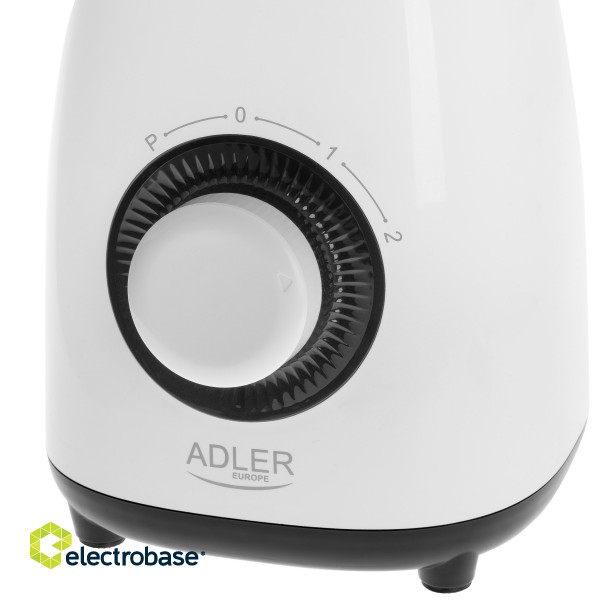 Adler | Blender with jar | AD 4085 | Tabletop | 1000 W | Jar material Plastic | Jar capacity 1.5 L | White image 5