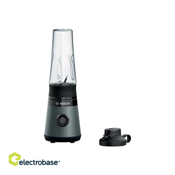 Bosch | VitaPower ToGo Smoothie Maker | MMB2111S | Tabletop | 450 W | Jar material Tritan | Jar capacity 0.6 L | Ice crushing | Silver paveikslėlis 2