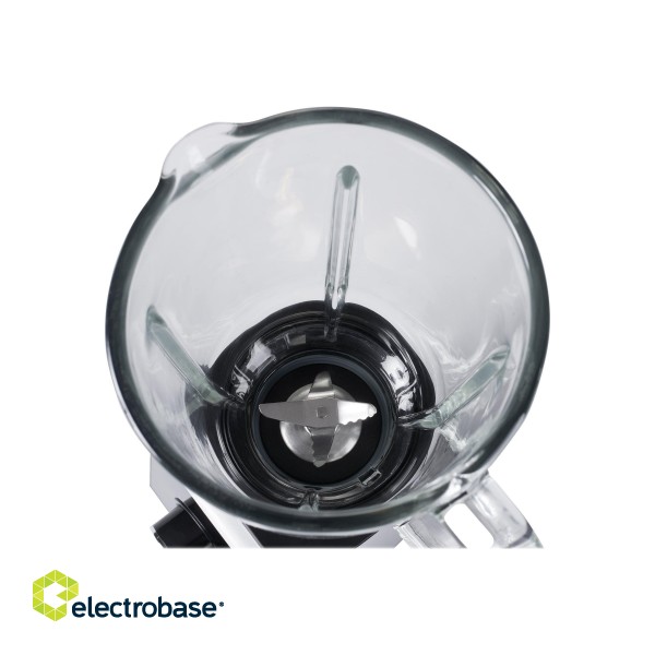 Camry | Blender | CR 4077 | Tabletop | 500 W | Jar material Glass | Jar capacity 1.5 L | Ice crushing | Black/Stainless steel image 8