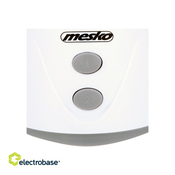 Mesko | MS 4060 | Tabletop | 500 W | Jar material Plastic | Jar capacity 1 L | White/ grey фото 7