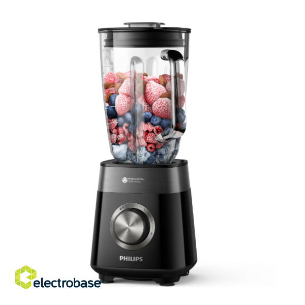 Philips Blender | HR3032/00 | Tabletop | 1200 W | Jar material Glass | Jar capacity 2 L | Ice crushing | Stainless steel image 2