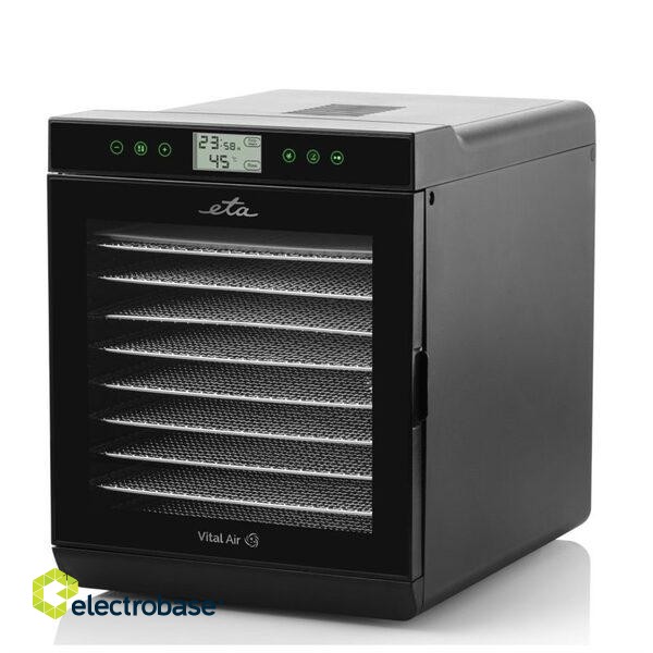 ETA | Fruit dryer | Vital Air II ETA230290000 | Power 650 W | Number of trays 10 | Temperature control | Integrated timer | Black image 7