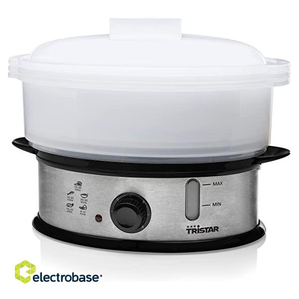 Tristar | Food Steamer | VS-3914 | Silver | 1200 W | Capacity 11 L | Number of baskets 3 фото 4