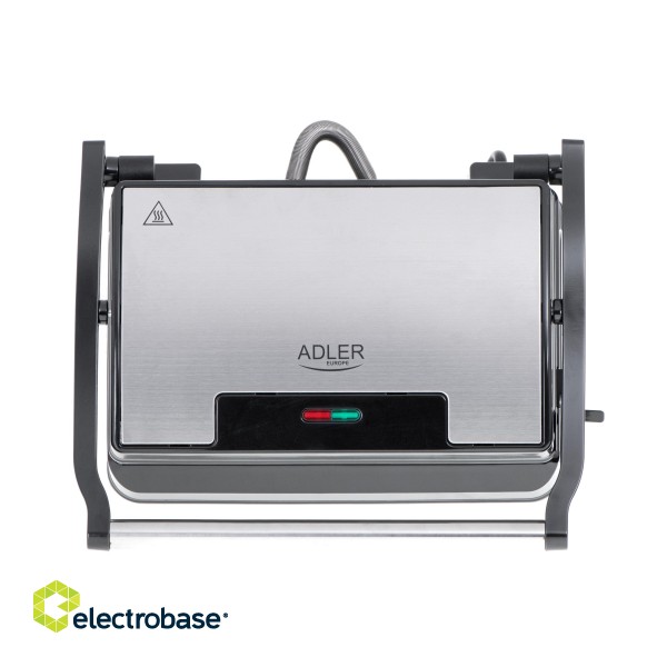 Adler | Electric Grill | AD 3052 | Table | 1200 W | Stainless steel paveikslėlis 6
