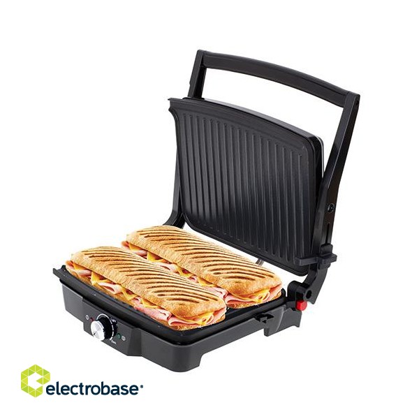 Camry | Electric Grill | CR 3053 | Table | 2000 W | Black фото 2