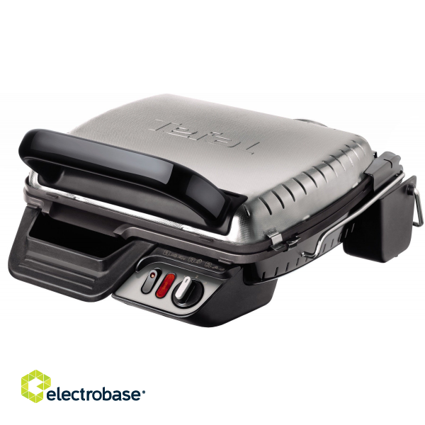 TEFAL | UltraCompact | GC305012 | Electric Grill | 2000 W | Stainless Steel/Black paveikslėlis 1