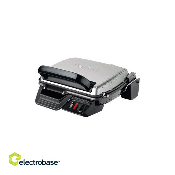 TEFAL | UltraCompact | GC305012 | Electric Grill | 2000 W | Stainless Steel/Black фото 2