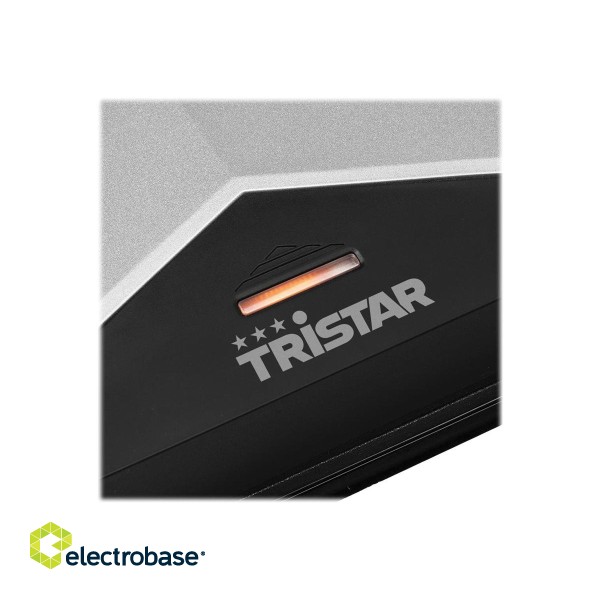 Tristar | Grill | GR-2854 | Contact grill | 1000 W | Grey фото 4