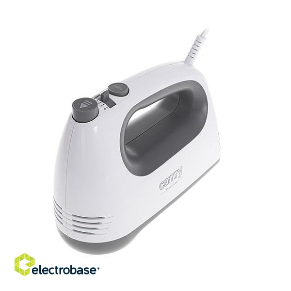 Camry | CR 4220w | Hand mixer | Hand Mixer | 300 W | Number of speeds 5 | Turbo mode | White image 5