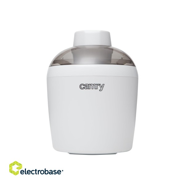 Camry | Ice cream maker | CR 4481 | Power 90 W | Capacity 0.7 L | White image 2