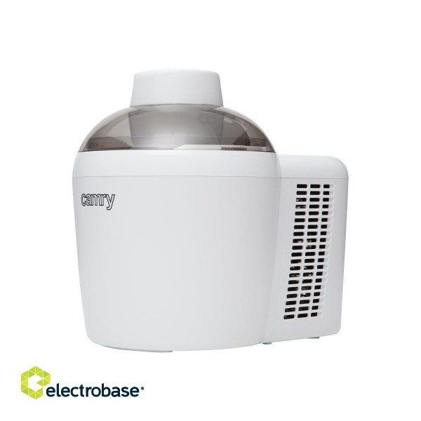 Camry | Ice cream maker | CR 4481 | Power 90 W | Capacity 0.7 L | White image 3