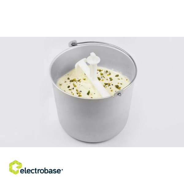 Caso | Ice Cream and Yogurt Maker | IceCreamer | Power 180 W | Capacity 2 L | Stainless steel paveikslėlis 6