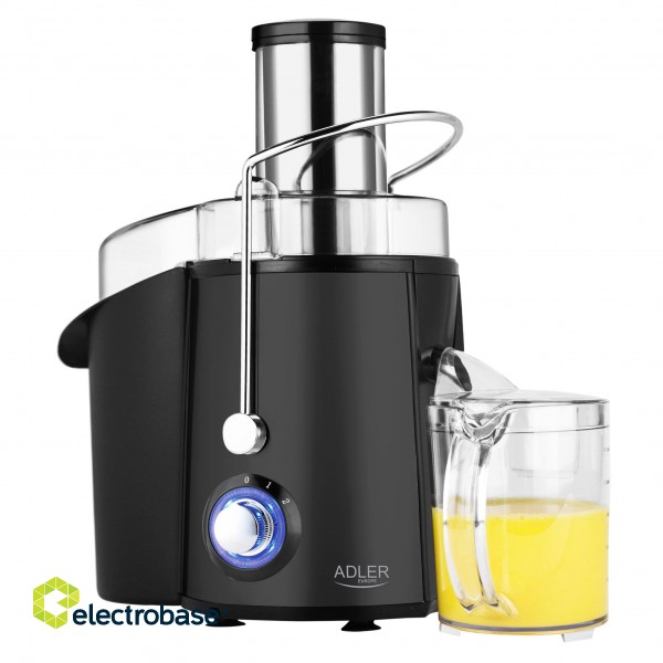 Adler | Juicer | AD 4127 | Type Juicer maker | Matt Black | 1000 W | Number of speeds 2 paveikslėlis 1