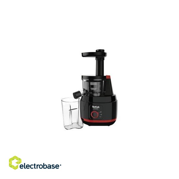 JUICER ZC150838 TEFAL | TEFAL | Juiceo Juice extractor | ZC150838 | Type Centrifugal | Red/Black | 150 W | Number of speeds 1 presets image 2