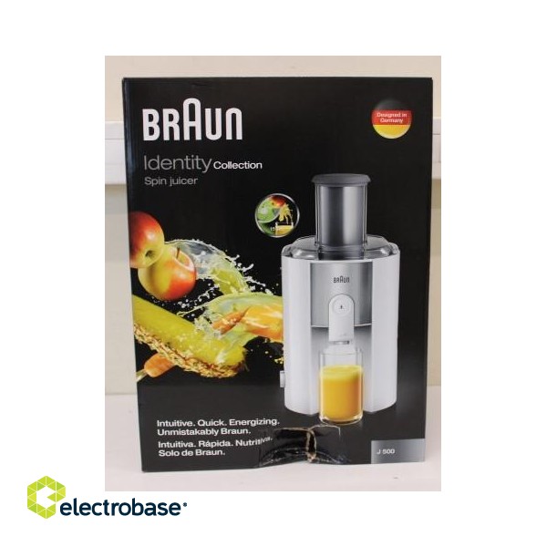 SALE OUT. | J 500 Multiquick 5 | Type Juicer | White | 900 W | Number of speeds 2 | DAMAGED PACKAGING image 1