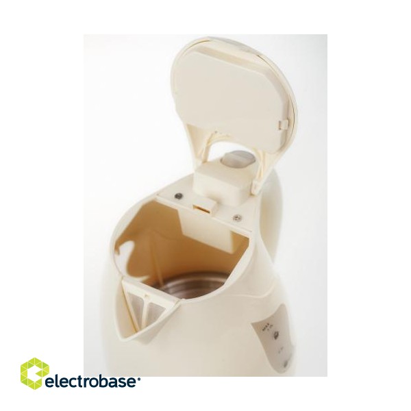 Adler | Kettle | AD 08 b | Standard | 850 W | 1 L | Plastic | 360° rotational base | Beige image 3