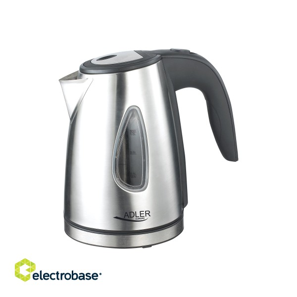 Adler | Kettle | AD 1203 | Standard | 1630 W | 1 L | Stainless steel | 360° rotational base | Stainless steel image 6