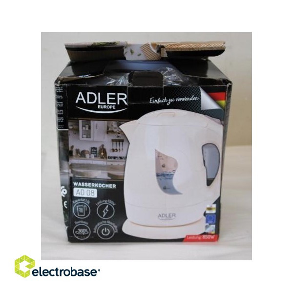 SALE OUT.Adler AD 08 Cordless Water Kettle paveikslėlis 1