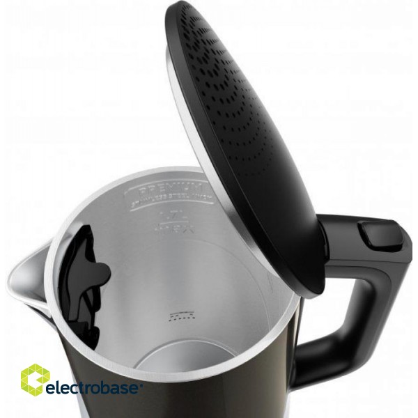 TEFAL | Kettle | KI831E10 | Electric | 1800 W | 1.7 L | Plastic | 360° rotational base | Black image 4