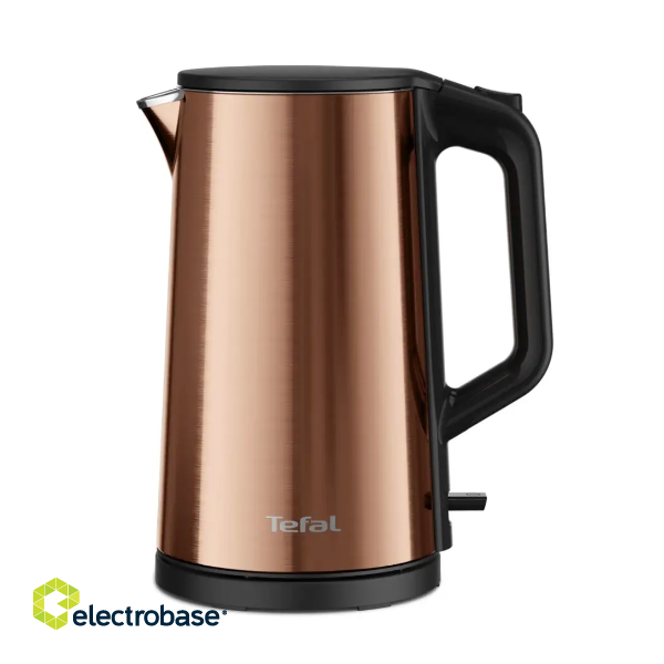 TEFAL | Kettle | KI583C10 | Electric | 2000 W | 1.5 L | Stainless Steel | 360° rotational base | Gold image 1