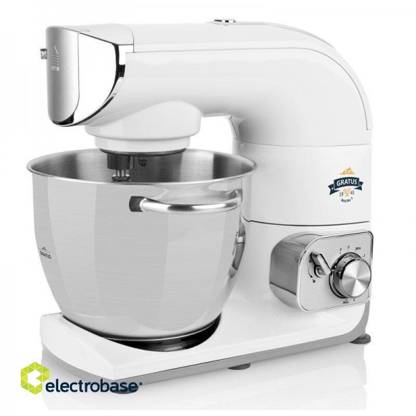 ETA | Food processor | ETA002890061 Gratus MAX | 1200 W | Number of speeds 8 | Bowl capacity 5.5 L | Blender | Meat mincer | White paveikslėlis 1