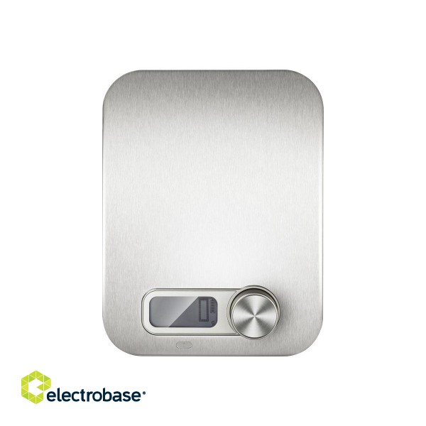Caso | Design kitchen scale | Maximum weight (capacity) 5 kg | Graduation 1 g | Display type Digital | Stainless Steel фото 2