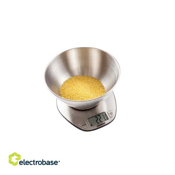Mesko | Kitchen Scale | MS 3152 | Maximum weight (capacity) 5 kg | Graduation 1 g | Display type LCD | Stainless steel image 5