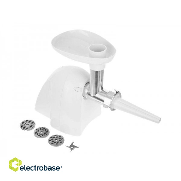 Meat mincer | Camry | CR 4802 | White | 600-1500 W | Number of speeds 1 | Middle size sieve image 4