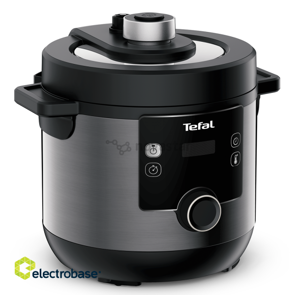 TEFAL | Turbo Cuisine and Fry Multifunction Pot | CY7788 | 1200 W | 7.6 L | Number of programs 15 | Black image 1