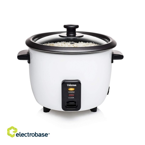 Tristar | Rice cooker | RK-6117 | 300 W | 0.6 L | Grey paveikslėlis 1