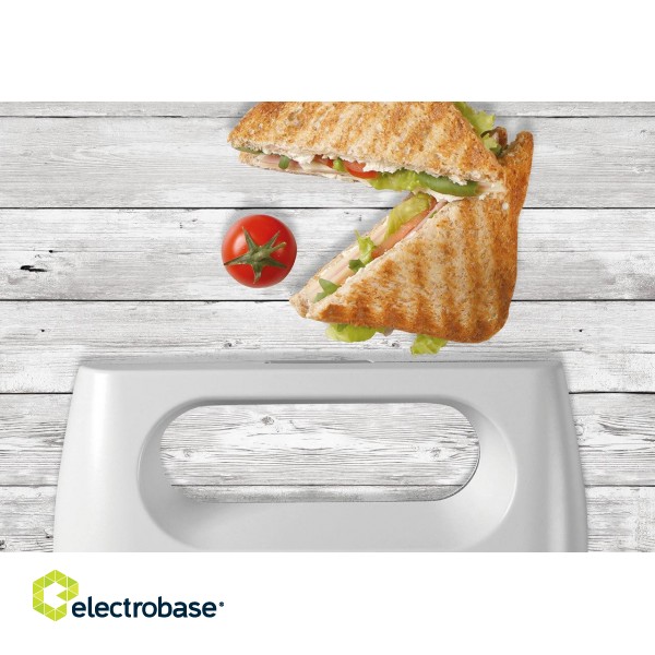 Gorenje | SM701GCW | Sandwich Maker | 700 W | Number of plates 1 | Number of pastry 1 | White image 6