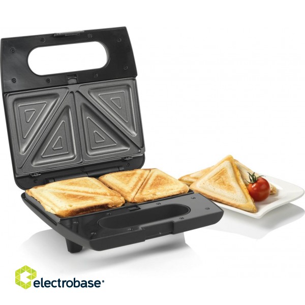 Gorenje | SM703GCB | Sandwich maker | 700 W | Number of plates 3 | Number of pastry 2 | Black фото 4