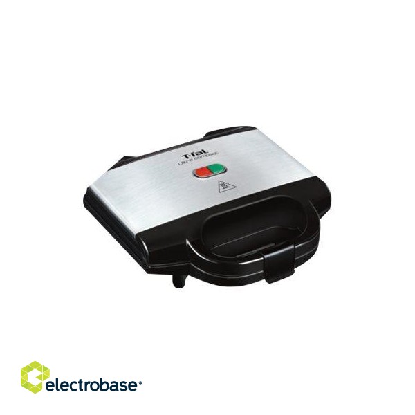 TEFAL | SM155212 | Sandwich Maker | 700 W | Number of plates 1 | Stainless steel image 2