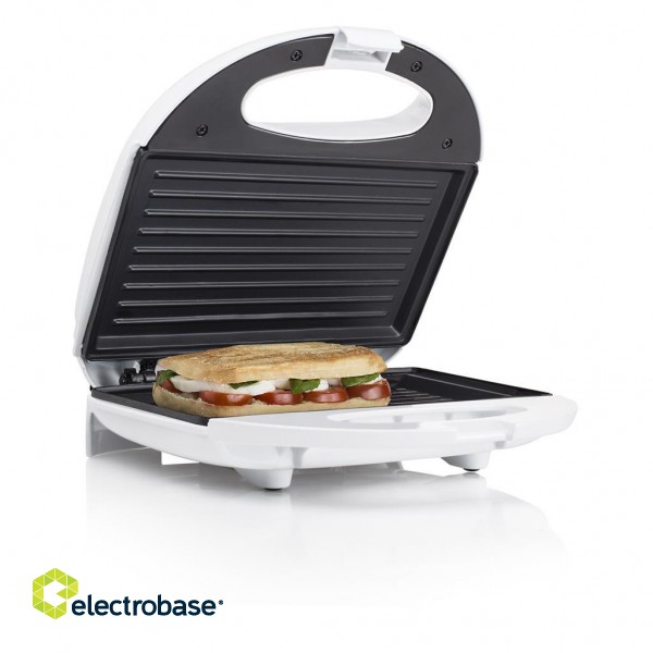 Tristar | Sandwich maker | SA-3050 | 750 W | Number of plates 1 | Number of pastry 2 | Diameter  cm | White фото 1