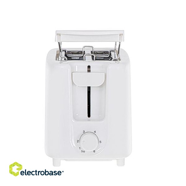 Adler | Toaster | AD 3223 | Power 750 W | Number of slots 2 | Housing material Plastic | White image 5
