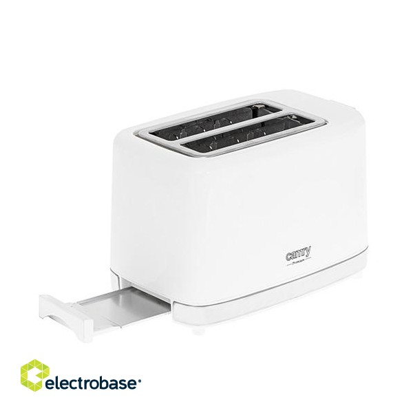 Camry | CR 3219 | Toaster | Power 750 W | Number of slots 2 | Housing material Plastic | White image 5