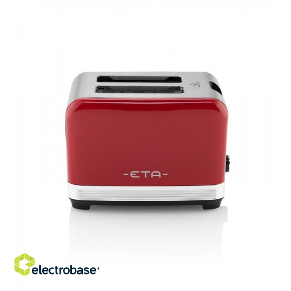 ETA | Storio Toaster | ETA916690030 | Power 930 W | Housing material Stainless steel | Red image 2