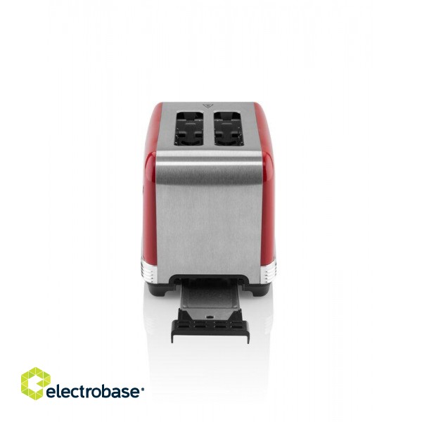ETA | Storio Toaster | ETA916690030 | Power 930 W | Housing material Stainless steel | Red image 4
