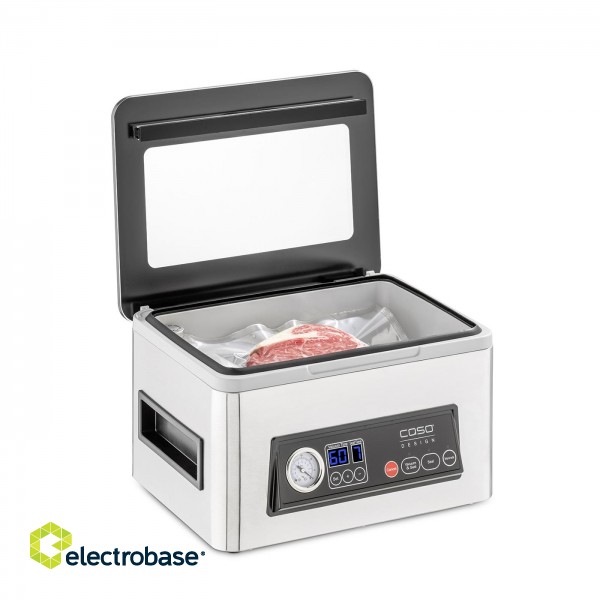 Caso | Chamber Vacuum Sealer | VacuChef 50 | Power 300 W | Stainless steel фото 4